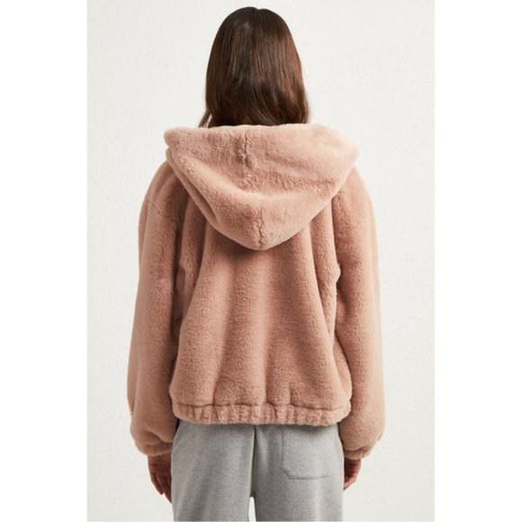 French Connection Arabella Faux Fur Hooded Jacket - Picture 8 of 13